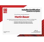Bauer Zertifikat